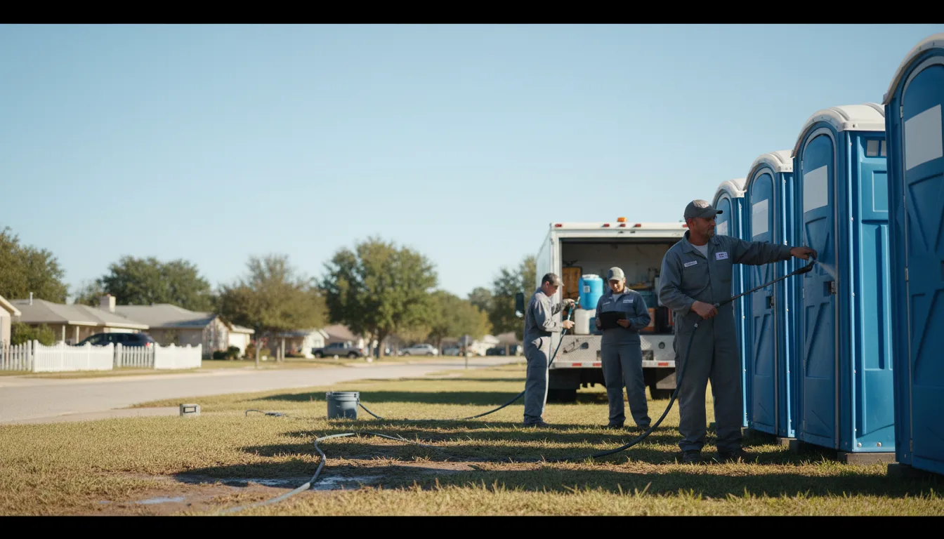 Long-Term Portable Toilet Rental in Macon, IL near me